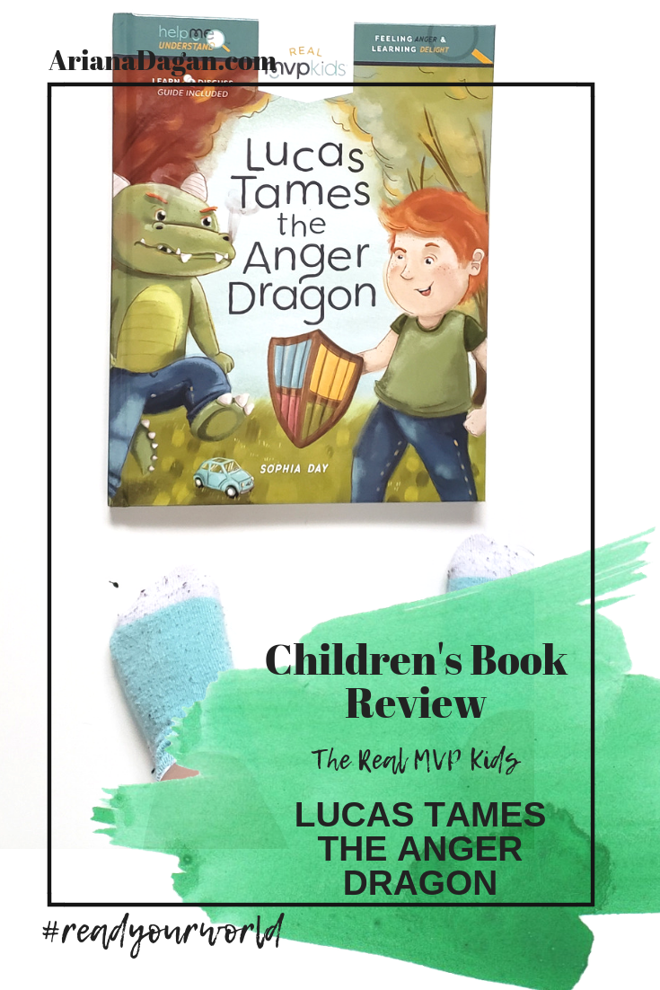 LUCAS TAMES THE ANGER DRAGON childrens book review by ariana dagan