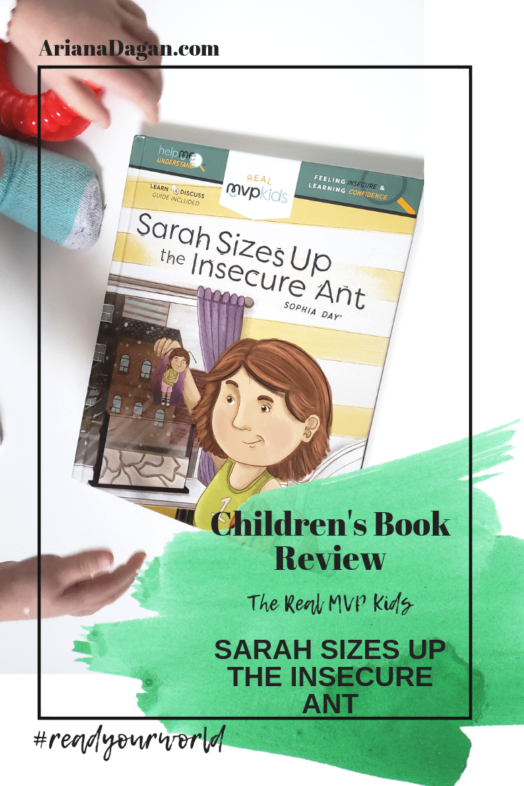 sarah sizes up the insecure ant childrens book review by ariana dagan