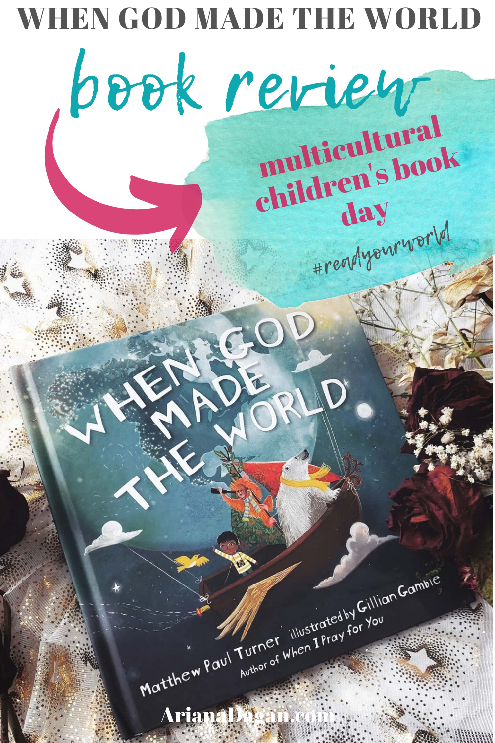 multicultural childrens book day, when god made the world, childrens diversity book review